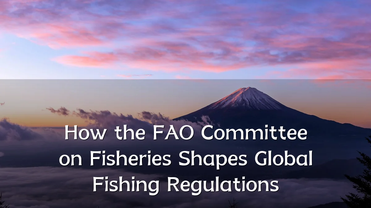 How the FAO Committee on Fisheries Shapes Global Fishing Regulations