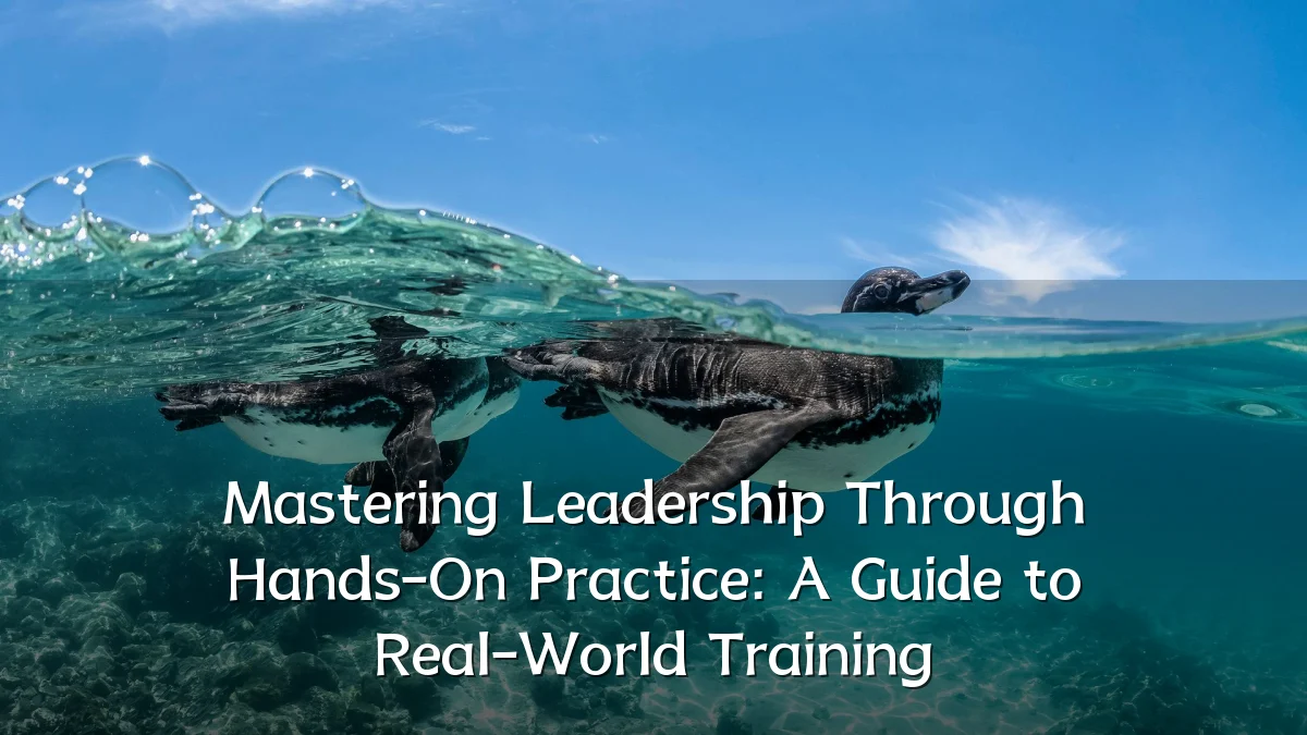 Mastering Leadership Through Hands-On Practice: A Guide to Real-World Training