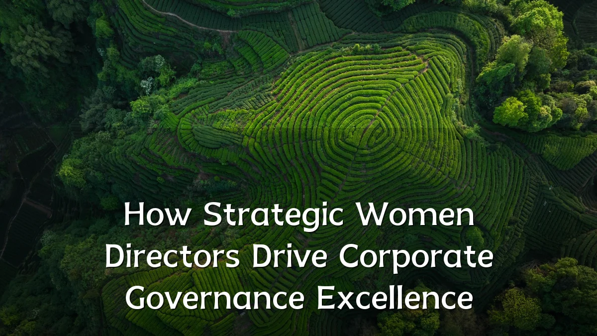 How Strategic Women Directors Drive Corporate Governance Excellence