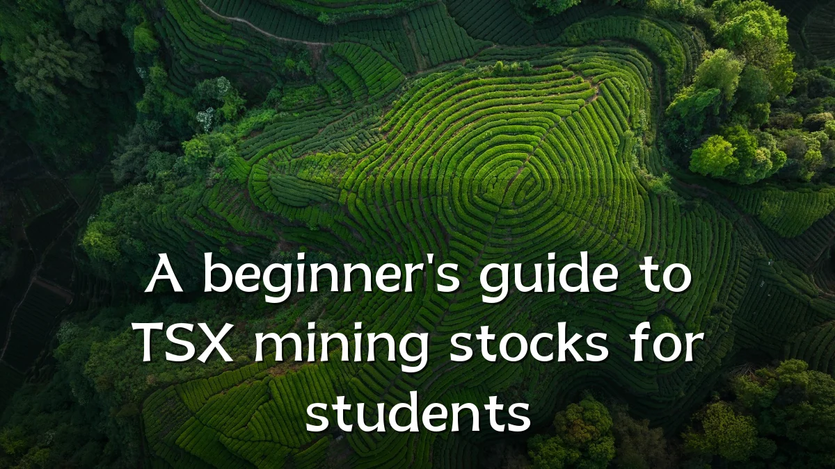 A beginner's guide to TSX mining stocks for students