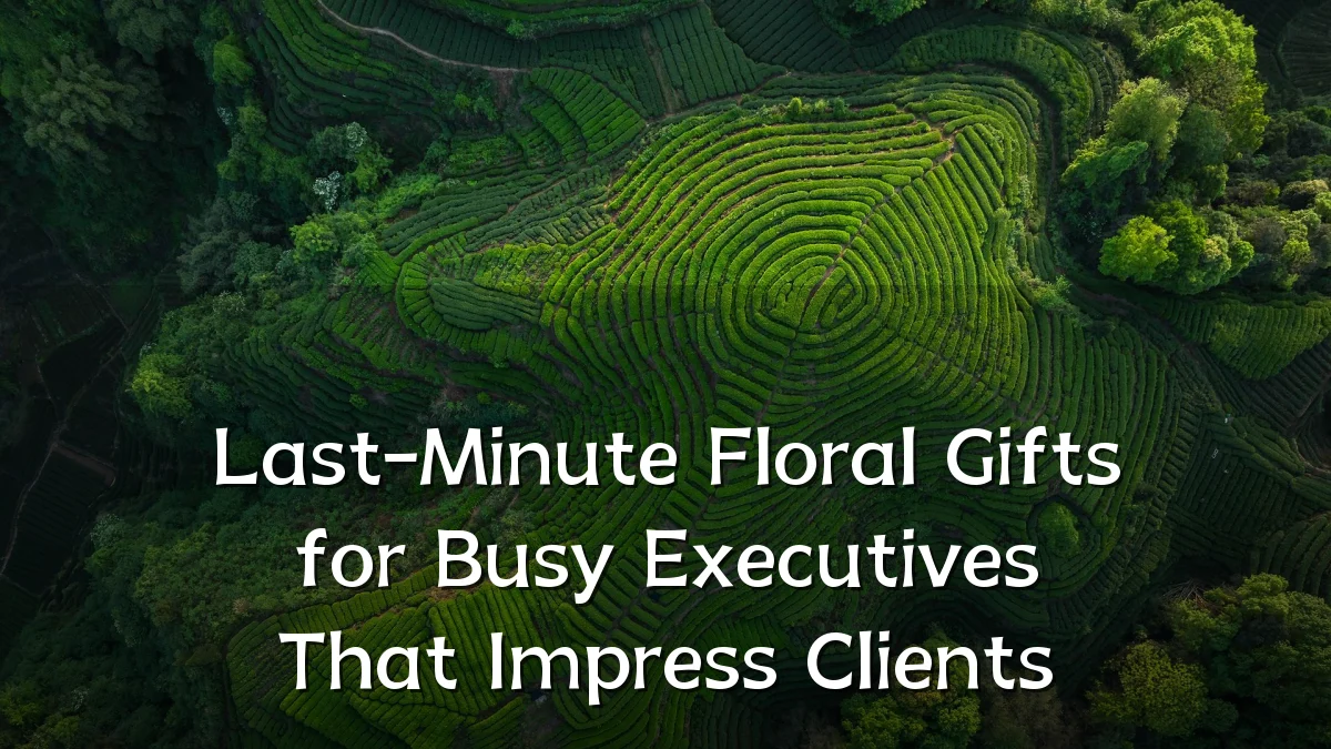 Last-Minute Floral Gifts for Busy Executives That Impress Clients