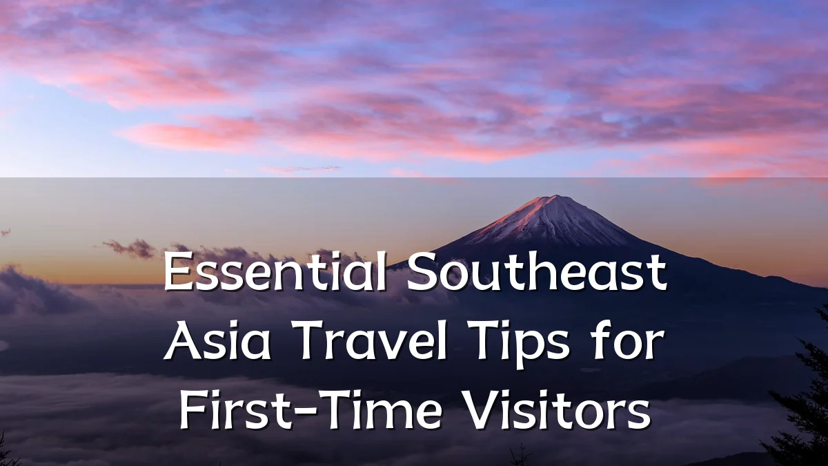 Essential Southeast Asia Travel Tips for First-Time Visitors