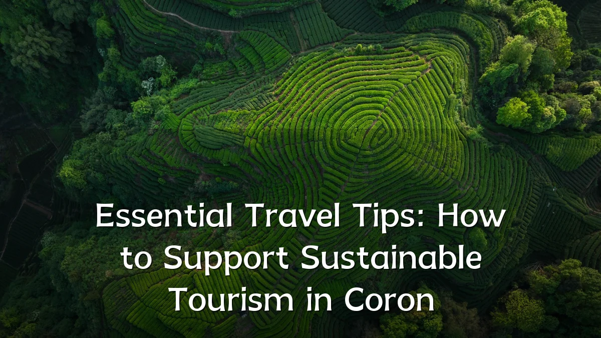Essential Travel Tips: How to Support Sustainable Tourism in Coron