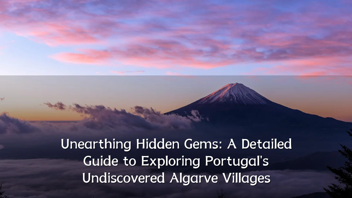 Unearthing Hidden Gems: A Detailed Guide to Exploring Portugal's Undiscovered Algarve Villages
