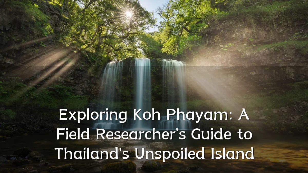 Exploring Koh Phayam: A Field Researcher's Guide to Thailand's Unspoiled Island