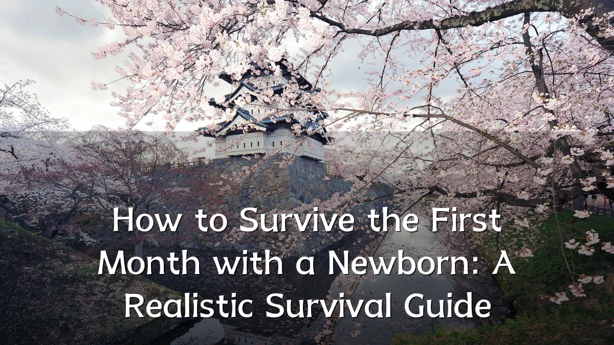 How to Survive the First Month with a Newborn: A Realistic Survival Guide