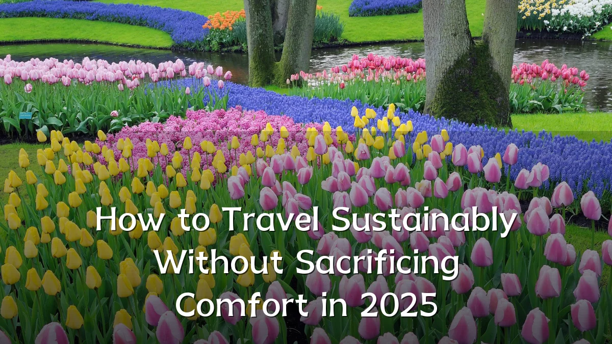 How to Travel Sustainably Without Sacrificing Comfort in 2025