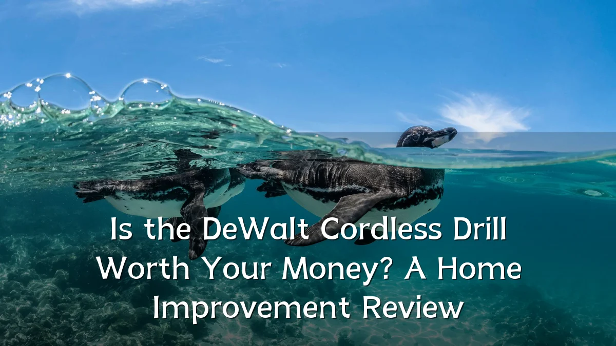 Is the DeWalt Cordless Drill Worth Your Money? A Home Improvement Review