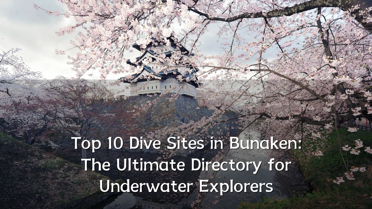 Top 10 Dive Sites in Bunaken: The Ultimate Directory for Underwater Explorers