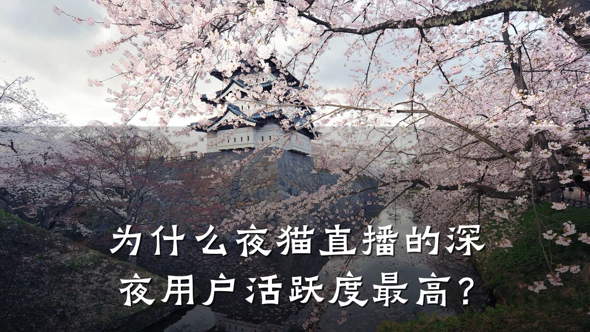 为什么夜猫直播的深夜用户活跃度最高?